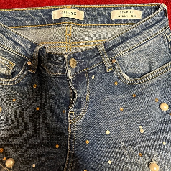 Guess Embellished Jeans - Picture 1 of 3